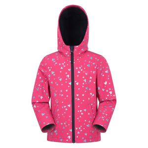 Mountain Warehouse - "Exodus" Softshelljacke für Kinder MW276 (152) (Leuchtend Rosa)