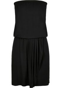Urban Classics Ladies - Short Bandeau Kleid schwarz - 3XL