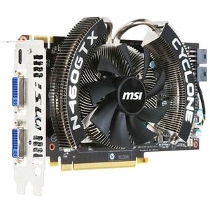 MSI GeForce GTX460 Cyclone 1GB GDDR5 DVI/mHDMI PCI-E Grafikkarte N460GTX CYCLONE 1GD5/OC