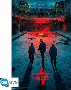 Stranger Things 4  Poster Russian Teaser 91,5 x 61 cm