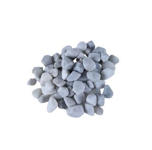 10 kg Marmorkies weiß Carrara Kies Körnung 15-25 mm