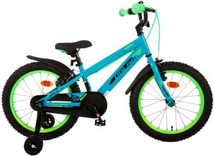 Volare Rocky Kinderfahrrad - Jungen - 18 Zoll - Grün - Zweihandbremsen