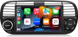 Einbau-Navigationsgeräte 7 ''Carplay 2+32G autoradio für Fiat 500 2007-2015 GPS SWC NAVI WIFI BT RDS DSP DAB+ 1280*720