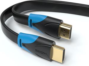 10m HDMI Kabel Flach von JAMEGA | 4K Ultra HD 2160p Full HD 1080p | 3D ARC CEC