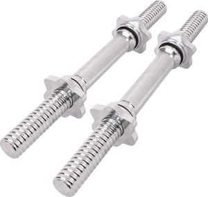 Marbo Sport Set MWG1 | 2x Kurzhantelstange mit Sternverschlüssen durchmesser 30 mm 40 cm
