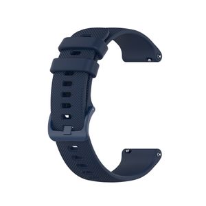 INF Silikónový remienok na hodinky Modrá 20 mm Garmin Venu / Venu SQ / Vivomove3 / Move 3 / Vivomove Luxe / Move Luxe / Vivomove Style / Move Style / Vivomove / Vivomove HR Sport / Vivoactive 3