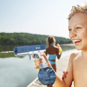 Elektrische Wasserpistole für Erwachsene und Kinder, Super One Touch automatische Wasserpistole 434 cc + ​​​​58 cc, große Kapazität, leistungsstärkste