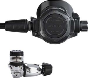 Aqualung Legend Elite Black Edition Regulator Int + Octo Tauchregler-set Silber  Silber One Size