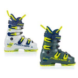 Skischuhe Fischer RC4 60 Junior Kinder Flex 60 Skistiefel Jugend Boots - Modell 2024, Größe:MP27.5 EU42 2/3, Farbe:GREY