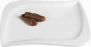 Mäser 576028 La Musica Dessertteller, Ø 21,5cm, weiß