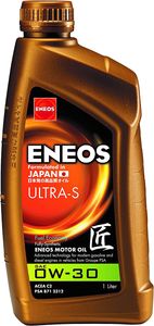 ENEOS Motorový olej 0W30 "ULTRA S" 1L - Motorový olej pre automobily - plne syntetický motorový olej - nižšia spotreba paliva - ochrana motora