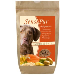 12kg - Schecker SensiPur kaltgepresst - glutenfrei - hypoallergen - Trockenfutter für adulte Hunde