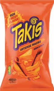 Takis Intense Nacho Non-Spicy New Cheesy Geschmack 100g