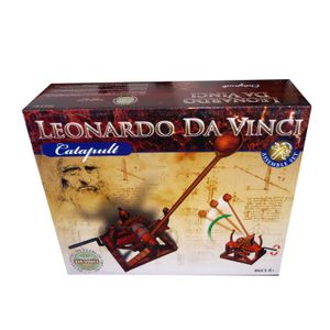 Edu-Toys Bauset Leonardo da Vinci Katapult Steinschleuder Modell Bausatz Set