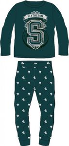 Harry Potter Pyjama für Jungen "Slytherin" | Grün | Größen 134-164 158/164