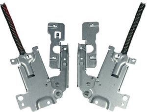 easyPART passend für 4055031548 Electrolux Tür Scharnier Set rechts + links Spülmaschine AEG 405503154 auch Zanussi Zanker Vogica Rex Quelle Privileg Pelgrim Leonard IKEA Faure