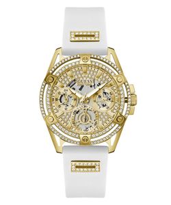 Guess Damen Uhr Armbanduhr QUEEN GW0536L2 Silikon