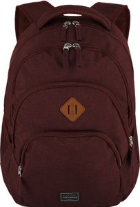 Travelite Basics Rucksack mit Laptopfach Schulrucksack Daypack Backpack, Farbe:Bordeaux