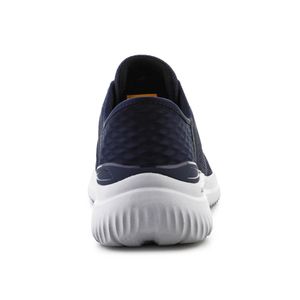 Skechers 232459 NVY SLIP-INS Herren Low Sneaker/ Slip-On-Sneaker EMERGED Blau Textil-Synthetik-Mix