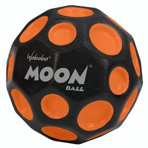 Sunflex x Waboba Ball Moon schwarz-orange | Wasserball Wurfball Springball Werfen Fangen