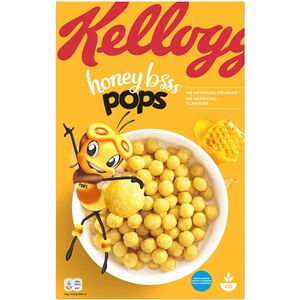 Kelloggs Honey Bsss Pops knusprige Cerealien mit Honiggeschmack 600g