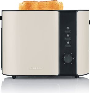 SEVERIN Automatik-Toaster AT 9576 AT 9576 aus Edelstahl, beigeschwarz