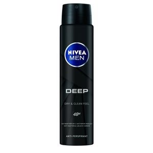 Nivea Men Deep - Antyperspirant w sprayu (z węglem aktywnym) - 250 ml