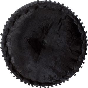 vidaXL Pouf Rund Samt 40×20 cm Anthrazit vidaXL Pouf Rund Samt 40×20 cm Anthrazit