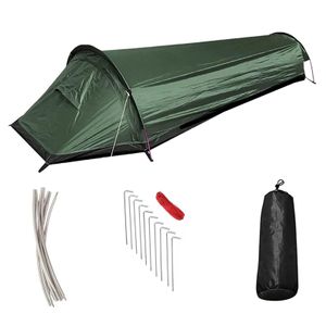 winterbeauy Campingzelte Backpacking Zelt Outdoor Camping Zelt Leichte Einzelperson Zelt Mit Tragetasche,Ultraleichtes Wasserdicht