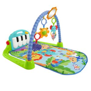 Fisher-Price Spielspaß Piano-Gym Spieldecke mit Spielzeug, Babyspielzeug