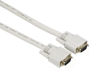 Kábel VGA 15-pin 1,8 m sivý