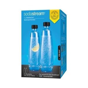 Skleněná karafa SodaStream Twinpack Duo 2x1 litr