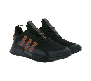 adidas NMD_V3 Turnschuhe nachhaltige Sneaker Lauf-Schuhe für Damen und Herren mit BOOST Dämpfung FZ6497 Schwarz, Größe:42