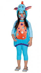 dress up Kostüm Seepferdchen Mädchen blau Größe 116