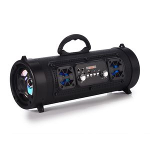 16W tragbare Säule Bluetooth-Lautsprecher Bewegen Sie die Soundbar des KTV 3D-Soundsystems Subwoofer-Musik Drahtloser Lautsprecher FM-Radio USB,(Schwarz）