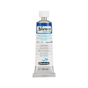 Norma Blue - Coelinblau 35ml - umweltbewusste Ölfarbe Schmincke 21 422 009