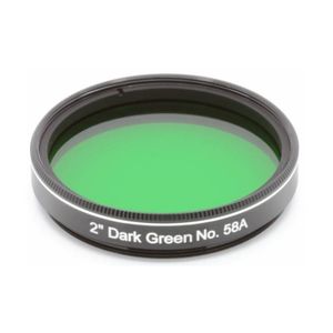 Explore Scientific Filter 2" Dunkelgrün Nr.58A