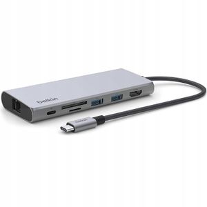 Belkin CONNECT USB-C 6-in-1 Multiport-Hub 100W   INC009btSGY