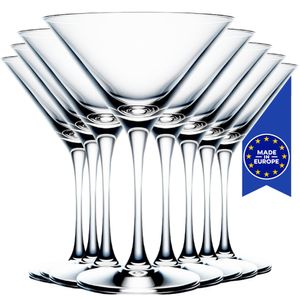 Martini Gläser Martinigläser Martinischale Cocktailglas Sekt Champagner 8er Set