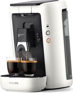 Philips Senseo® Maestro Kaffee Pad Maschine, Kaffeestärkewahl, Memo Funktion, 1.2 L Wasserbehälter, Weiß (CSA260/10)