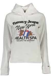 TOMMY HILFIGER DAMEN SWEATSHIRT WEISS OHNE REISSVERSCHLUSS : Farbe - Weiß, Größe - S Größe: S Farbe: Weiß