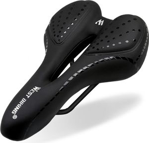 Bequemer Fahrradsattel , weich Gel Fahrradsitz, Hohl Ergonomisch Sport Tourensattel Gepolstert für Mountainbike Rennrad BMX Dirt MTB City E Bike