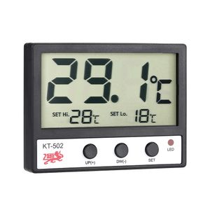LCD-Digital-Fisch-Behaelter-Aquarium-Thermometer Wassertemperaturmessgeraet ¡ã C / ¡ã F Hoch / Niedrig-Temperatur-Alarm
