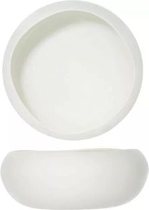 Duhová miska, výška: 80 mm, ø: 210 mm, bílá