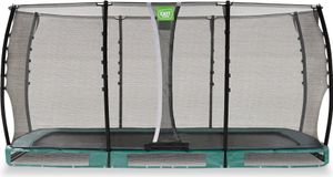 EXIT Allure Classic Bodentrampolin 244x427cm - grün