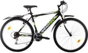 Horské bicykle, VELOTEC, PRO 26 palcov čierna/zelená