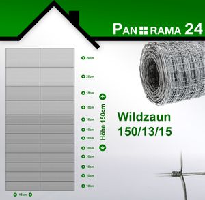 Divoká ohrada 150/13/15 50m záhradný plot, plot na divú zver, pasienkový plot, plot na les, drôtený plot, uzlované pletivo, SILNÉ PROTI jeleňom, srnkám, diviakom, jazvecom, králikom a iným diviakom a škodcom Divoká ohrada 150/13/15 50m záhradný plot, plot na divú zver, pasienkový plot, plot na les, drôtený plot, uzlované pletivo, SILNÉ PROTI jeleňom, srnkám, diviakom, jazvecom, králikom a iným diviakom a škodcom