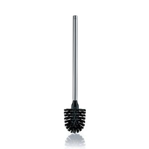 Kela Wc-Bürste-Edelstahl Griff La Brosse PET-Kunststoff schwarz Glänzend 42,5cm 8cmØ, 20145