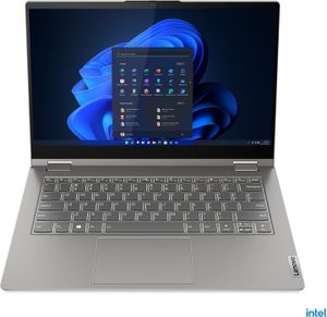 Lenovo ThinkBook 14s Yoga Intel® Core™ i5 i5-1335U Hybrid (2 v 1) 35,6 cm (14") dotykový displej Full HD 8 GB DDR4-SDRAM 256 GB SSD Wi-Fi 6 (802.11ax) Windows 11 Pro Grau (21JG000JSP)