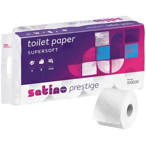 Satino by wepa 043038 Toilettenpapier prestige 4-lagig 72 Rollen